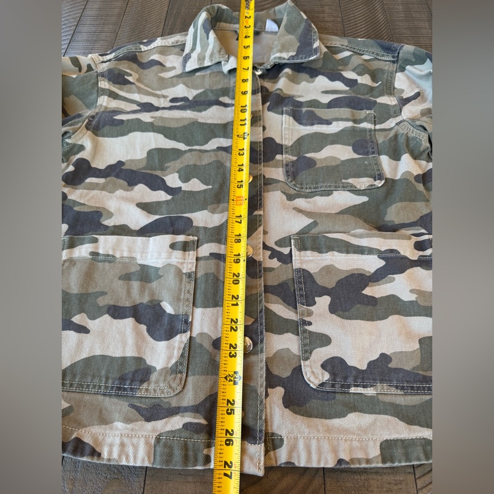 H&M - DIVIDED Camouflage Camo Lightweight Jacket Women’s Size Small - Picture 10 of 10